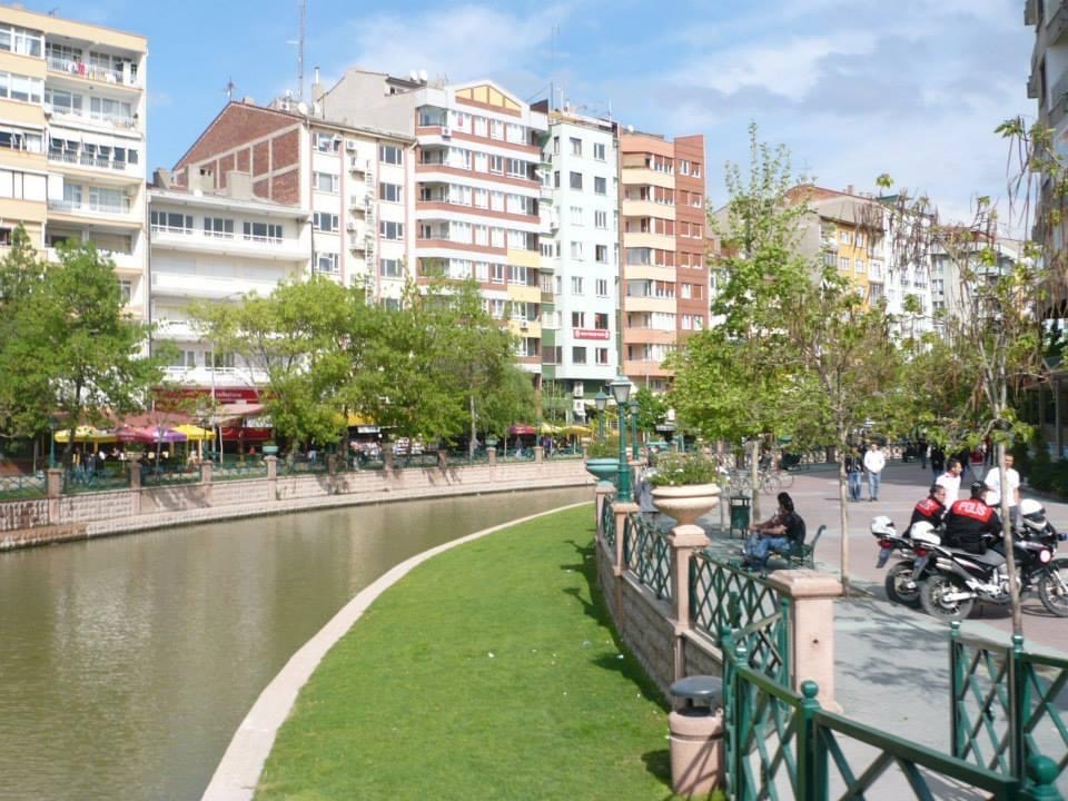 Porsuk River and Adalar Street